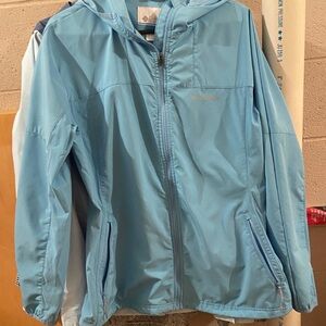 Columbia  Light Blue Raincoat